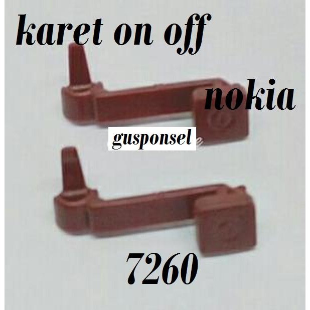 Karet On Off Nokia 7260