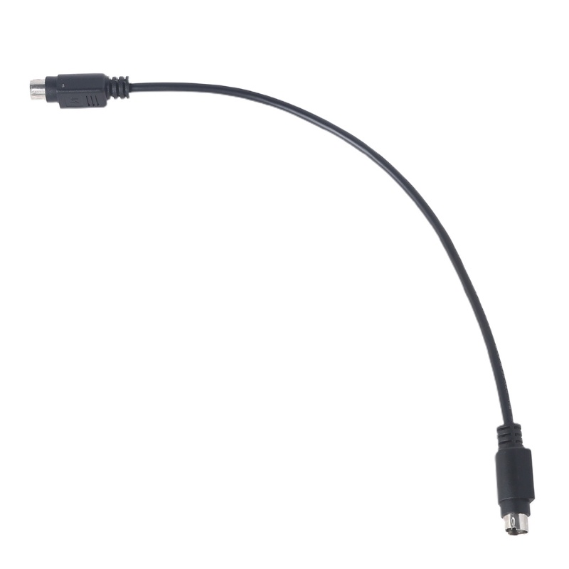 Vivi Kabel Keyboard / Mouse Mini PS / 2 6 Pin Male to Male M / M Panjang 1ft / 11.81 &quot;Untuk PC Mac Linux