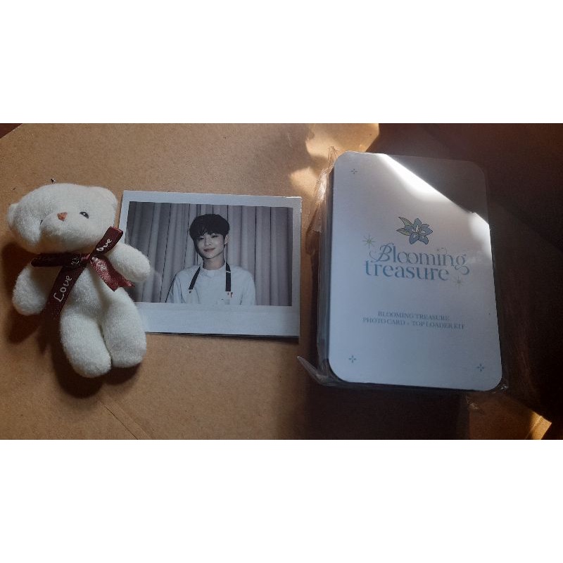 [READY] TINCASE BLOOMING TREASURE PHOTOCARD + TOPLOADER KIT SEALED FULLSET with POB YGP JIHOON