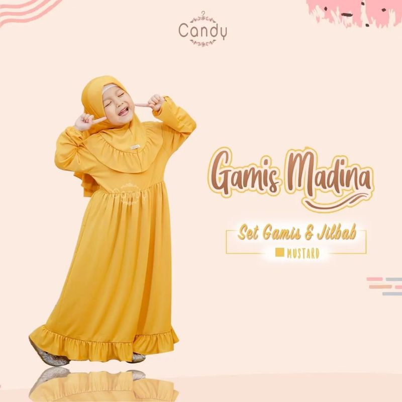 GAMIS + HIJAB MADINA BY CANDY