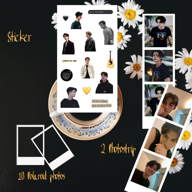 BRIGHT VACHIRAWIT SET 2GETHER (STIKER,POLAROID,PHOTOSTRIP)