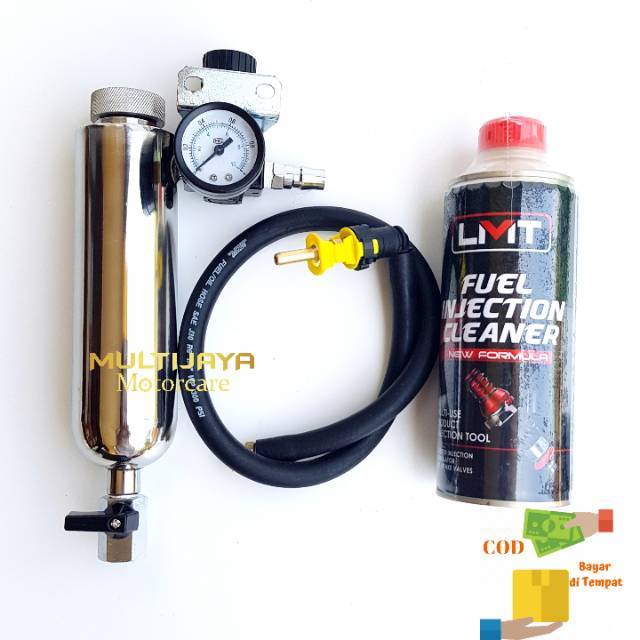 Alat Servis Pembersih Injeksi Motor ICT + 1 Cairan 500ml