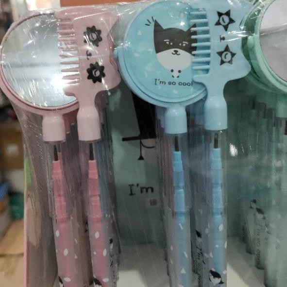 

Banyak Dipakai.. ISI 36 PCS Pensil Lantu Bongkar Pasang Model Kaca Sisir Lucu