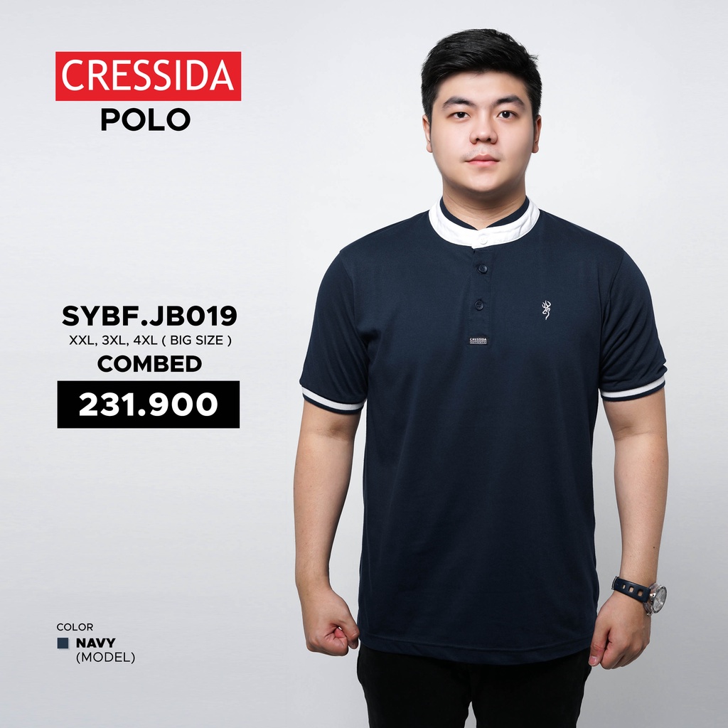 POLO SHIRT BIG SIZE PRIA CRESSIDA - SYBF.JB019