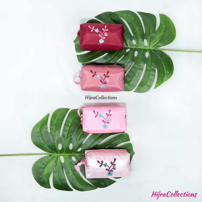 Mukena wanita Mukena Travel Hijra Abuthai Kain - D-Pink Fanta putih polos travel terbaru anak tervir