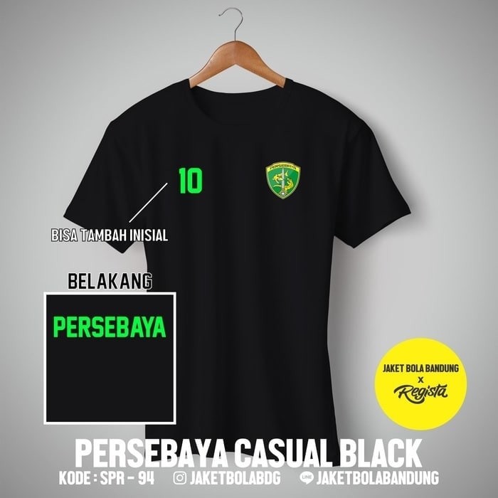 Kaos Tshirt Baju Combed 30S distro Persebaya