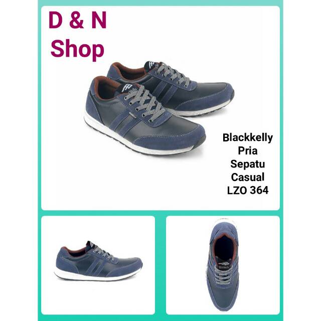 Sepatu Pria Casual Blackkelly Berkualitas Asli Buatan Cibaduyut Bandung LZO 368