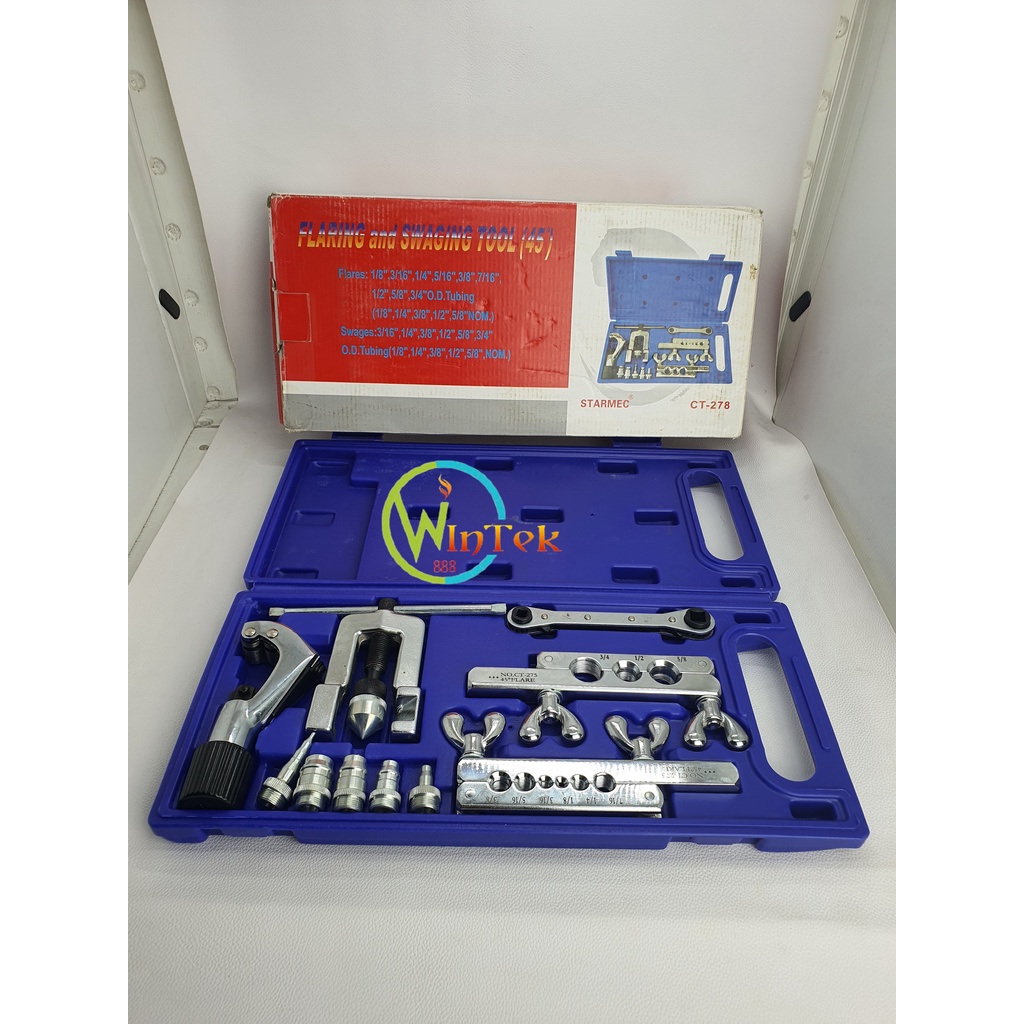 FLARING TOOL CT-278 | ALAT FLARING SWAGING | FLARING DAN SWAGING | FLARING AND SWAGING TOOL