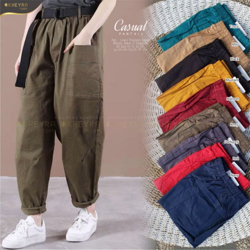 CASUAL PANTS #17 BY KHEYRA HIJAB
