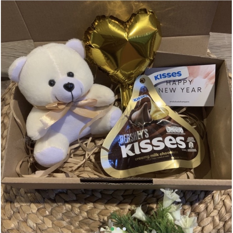 

Hampers Boneka Hersey Kisses Ultah Anniversary Lebaran Valentines