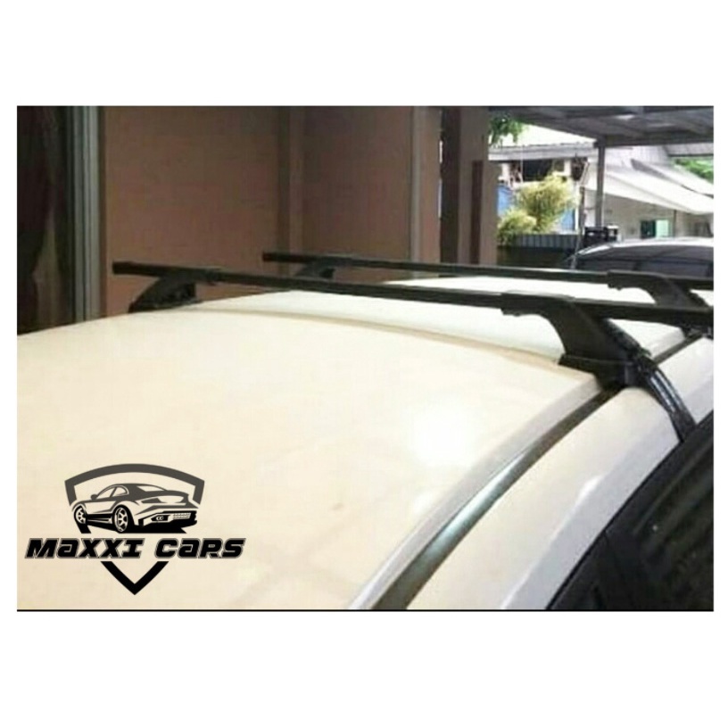 Paket Cross Bar Jepit Body + Rack Bagasi Atas Rockford Daihatsu Sigra MC-2