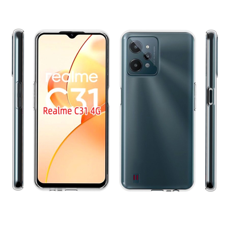 REALME C31 / C35 / NARZO 50A PRIME  SOFT CASE ULTRA CLEAR SILICON BENING PROTECT CAMERA COVER SOFTCASE