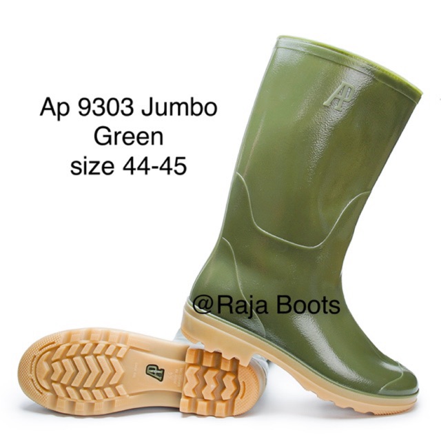 Sepatu Boot Ap Termurah 9303 Jumbo Green