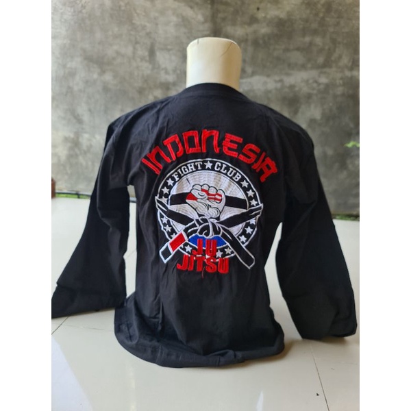 Kaos Jujitsu Panjang Full Bordir