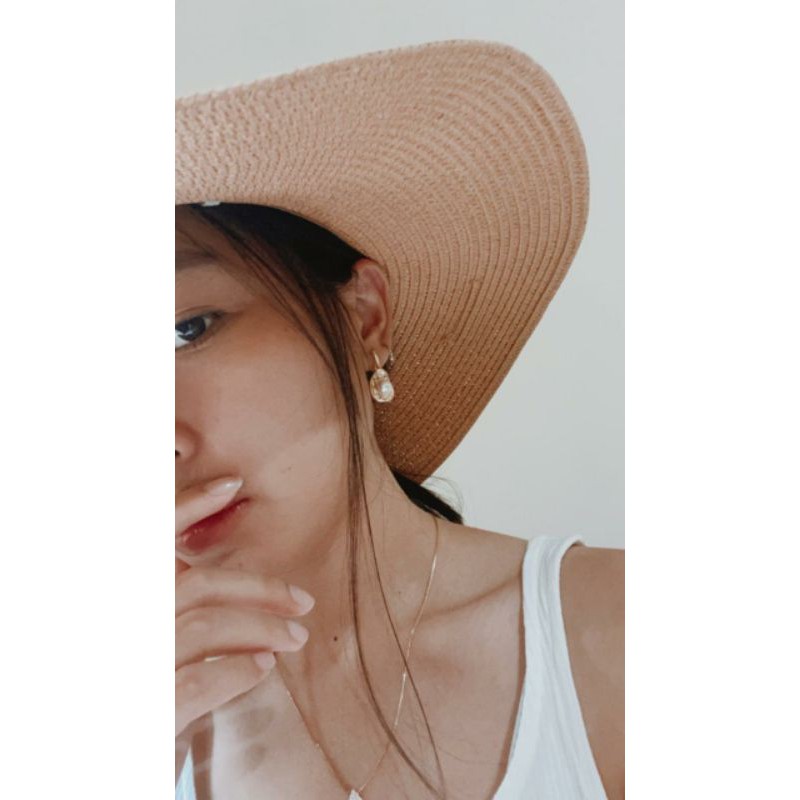 egg shape earrings (anting/ anting tusuk)