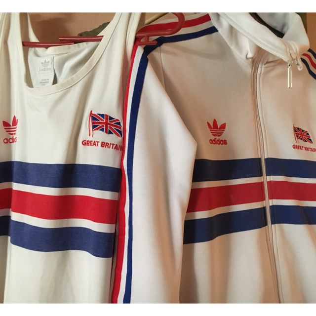 adidas great britain track top