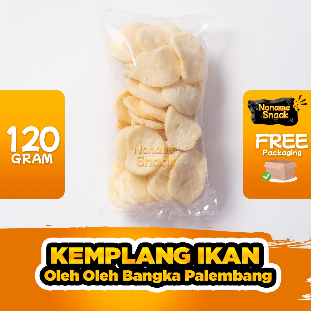 NoName Snack - Kemplang Ikan Rs Oleh Oleh Bangka Palembang Grosir 120Gr