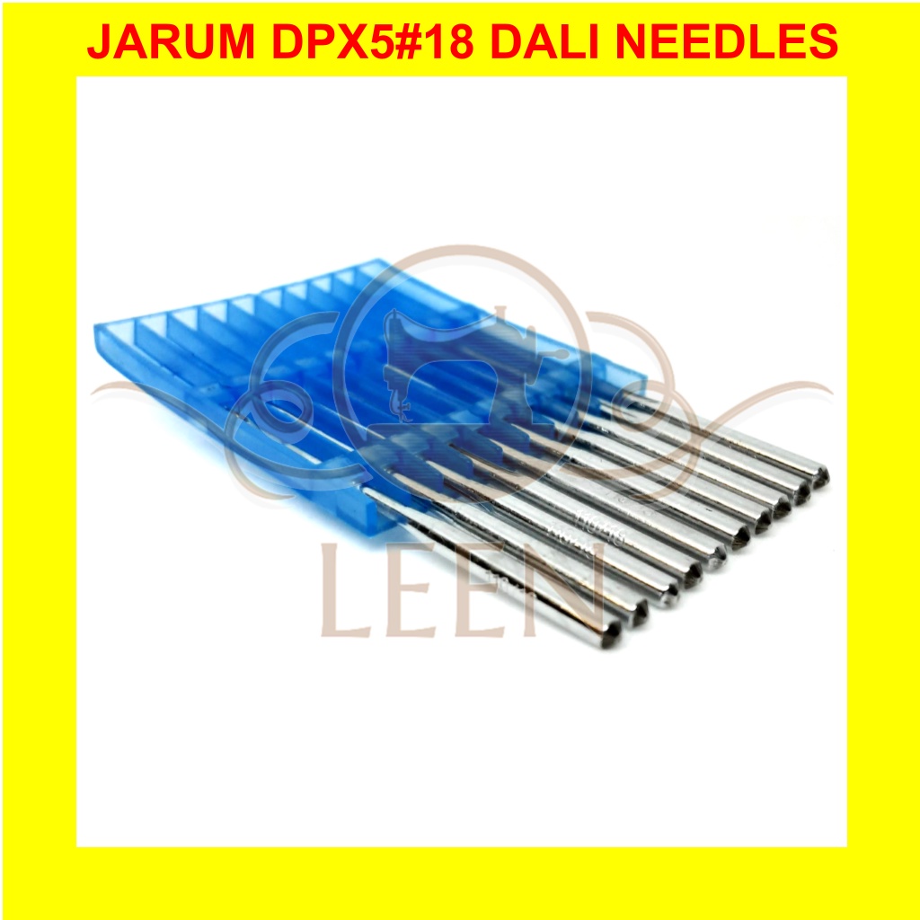 Jarum Jahit Highspeed DALI DPX5 18 Mesin 2 Jarum / Lubang Kancing LEEN