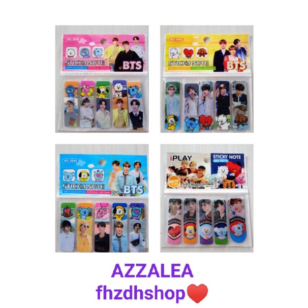 

pembatas buku isi 100L/ sticky note/ sticky notes