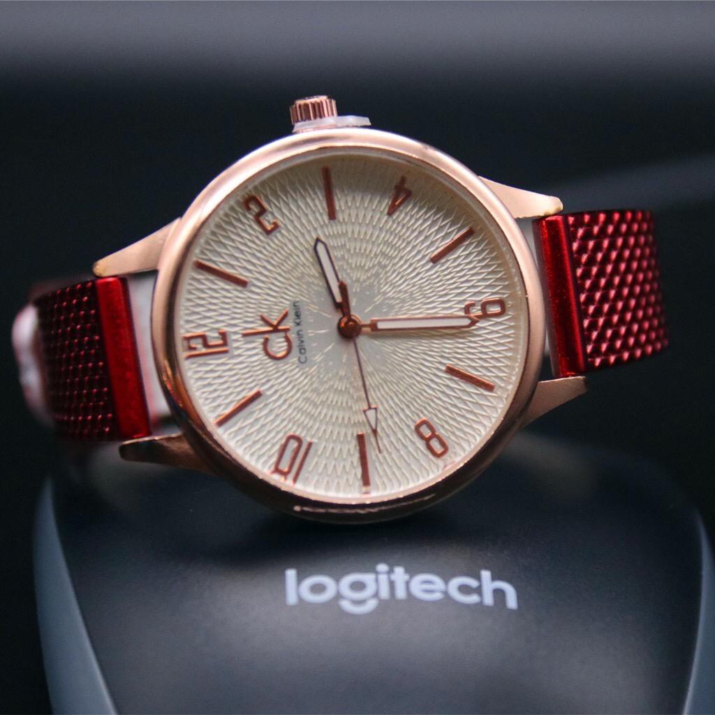 PROMO J-C01-07JAM TANGAN WANITA RANTAI CRYSTAL PREMIUM MURAH GORSIR DISKON 90 %