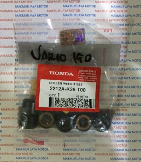 Roller Set Vario ESP Lampu LED (K36) isi 6 pcs (AHM) (Asli Honda)