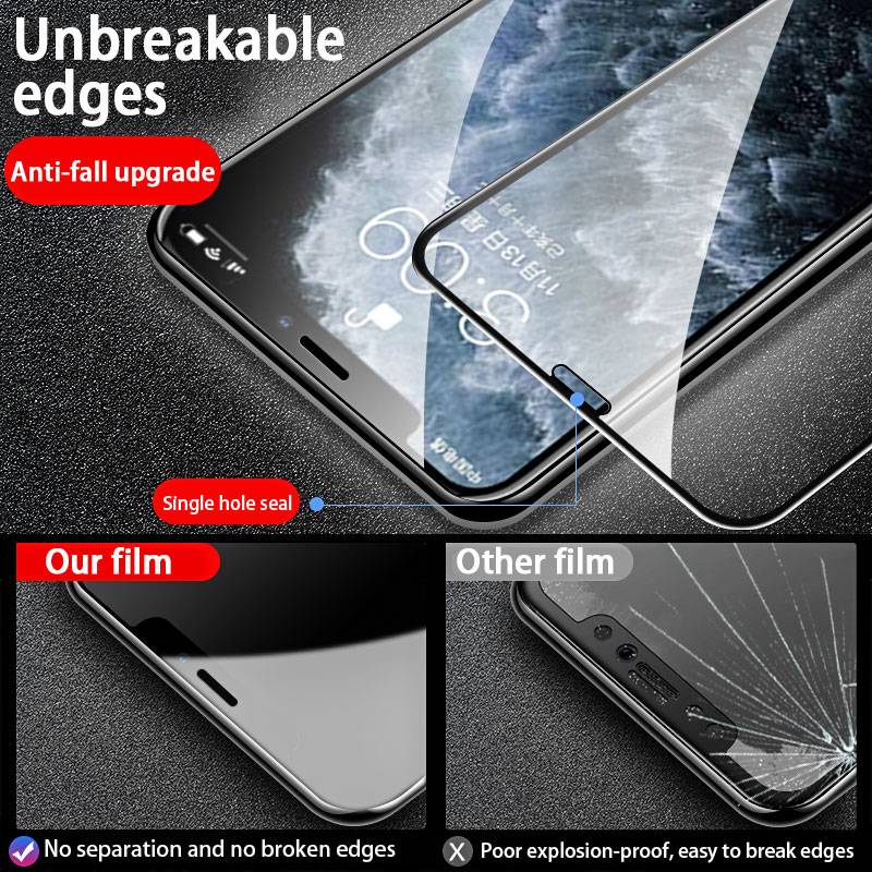 Pelindung Layar Tempered Glass Untuk Vivo X60 / X60Pro / X50 / X50Pro / X30 / X30Pro / X27Pro / X23X / X21 / S9 / S7Oo