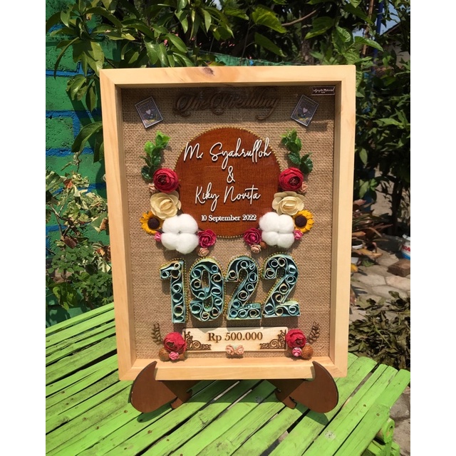 mahar quilling / mahar psht / mhar pernikahan / mahar pernikahan simple