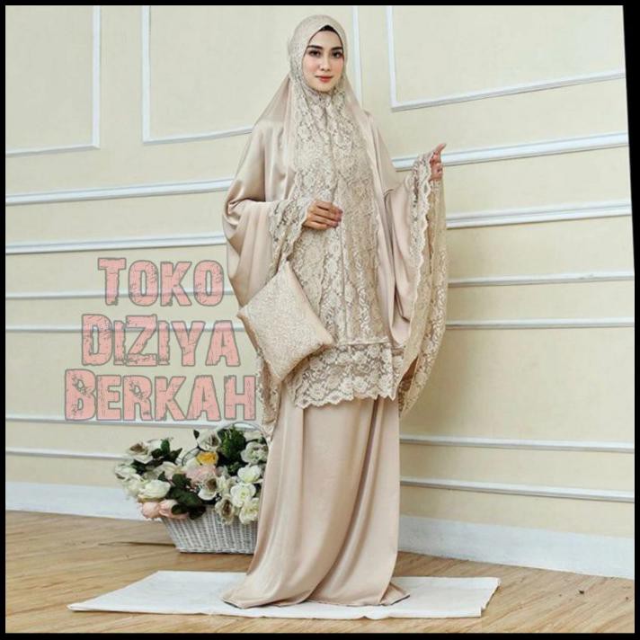 Mukena Dewasa Jumbo - Armani Silk