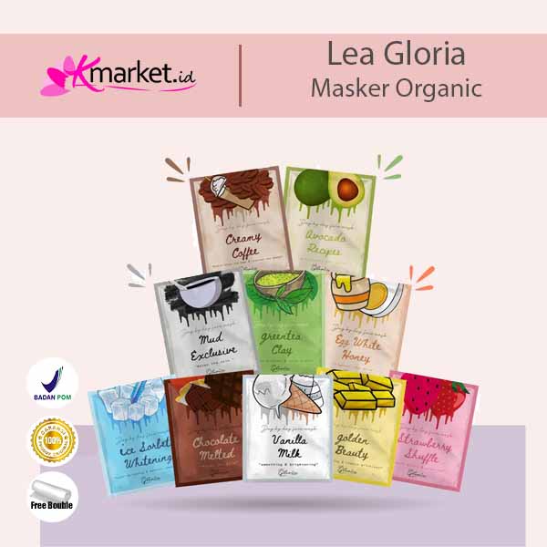 [BPOM] LEA GLORIA Masker Bubuk 10gr | 20gr