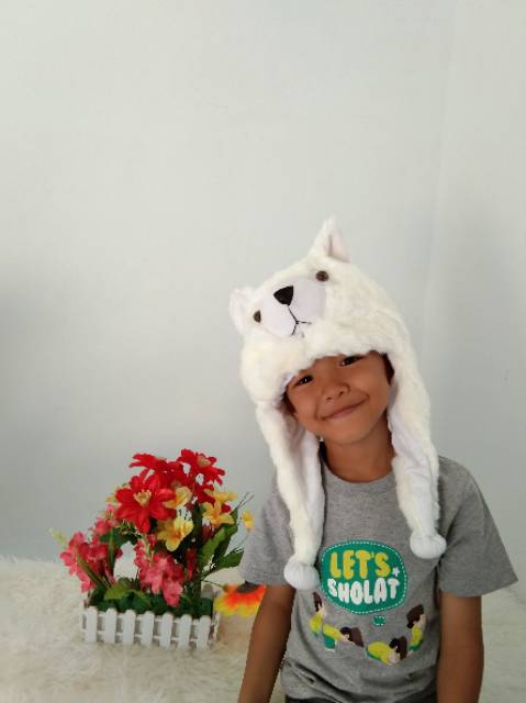 Topi animal hat kucing