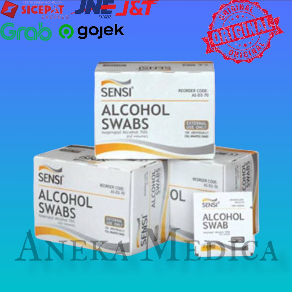 Alcohol swabs sensi alkohol swab sensi