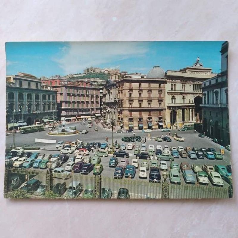 

Kartu Pos Kuno Jadul Lawas Trieste Trento Square Napoli tahun 1950 an