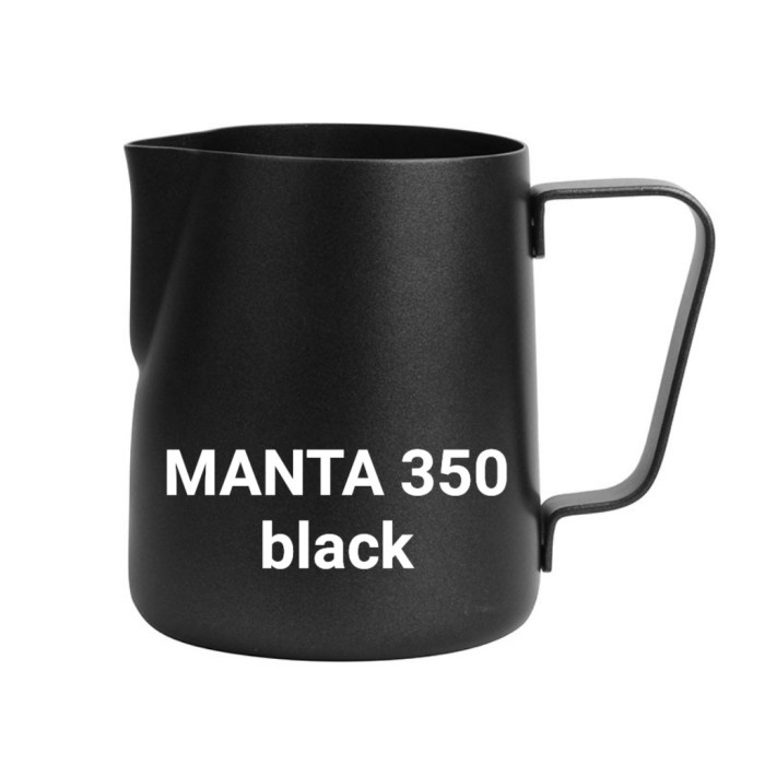 

DISKON - (BISA COD) Latina Manta Black Teflon Milk Jug 350 ml