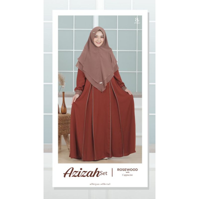 gamis Azizah set by alhijaz