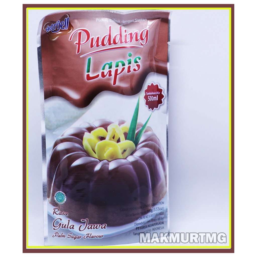 

NUTRIJELL PUDING LAPIS GULA JAWA 100gr