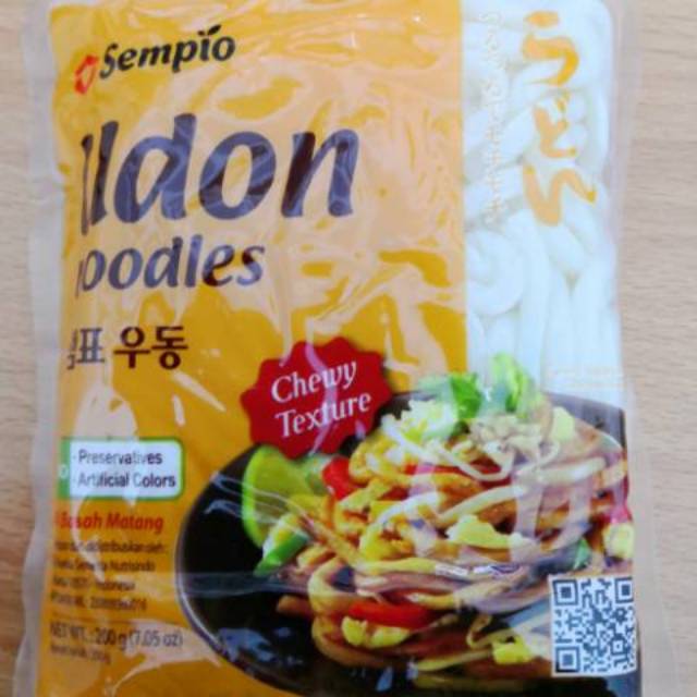 

Sempio Udon Noodles - Mi Basah Matang 200gr / Mie Tebal Instant Korea