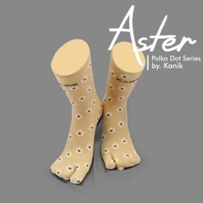 KANIK Infinity Motif Aster Kaos Kaki Jempol Motif