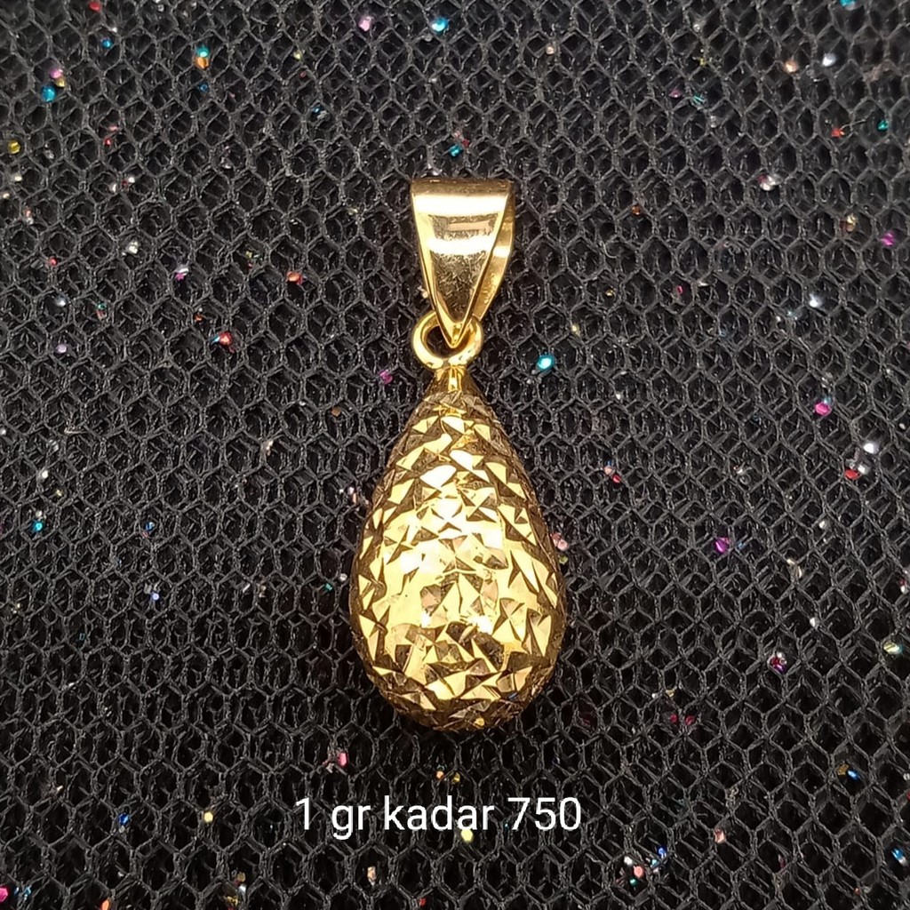 NEW Liontin Emas 17 K - 1 gr Kadar 750 - 2875