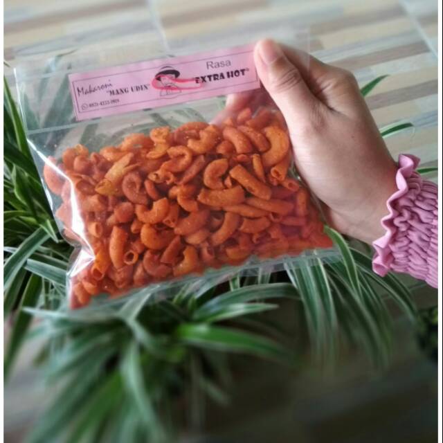 

Makaroni Pedas 100gr/ Makaroni Terlaris/ makaroni Termurah/ Super Pedas/ Renyah / enak