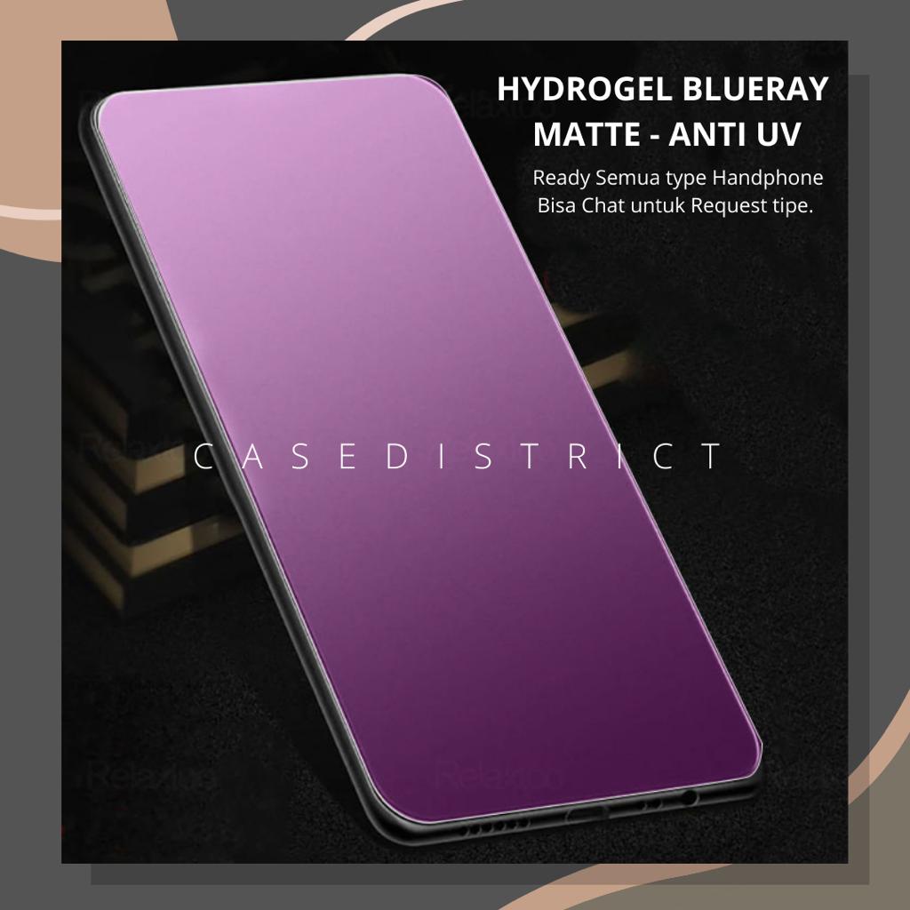 Hydrogel Matte Blueray UV ASUS ROG PHONE 3 Nano Blue Light Anti Gores Matte Non Tempered Glass Tempe