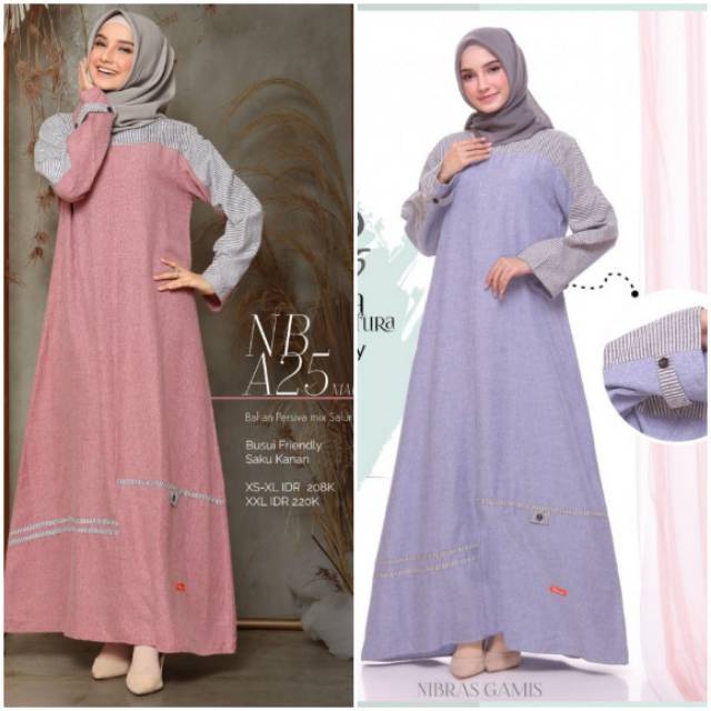 GAMIS NB A25 NAVY || NIBRAS