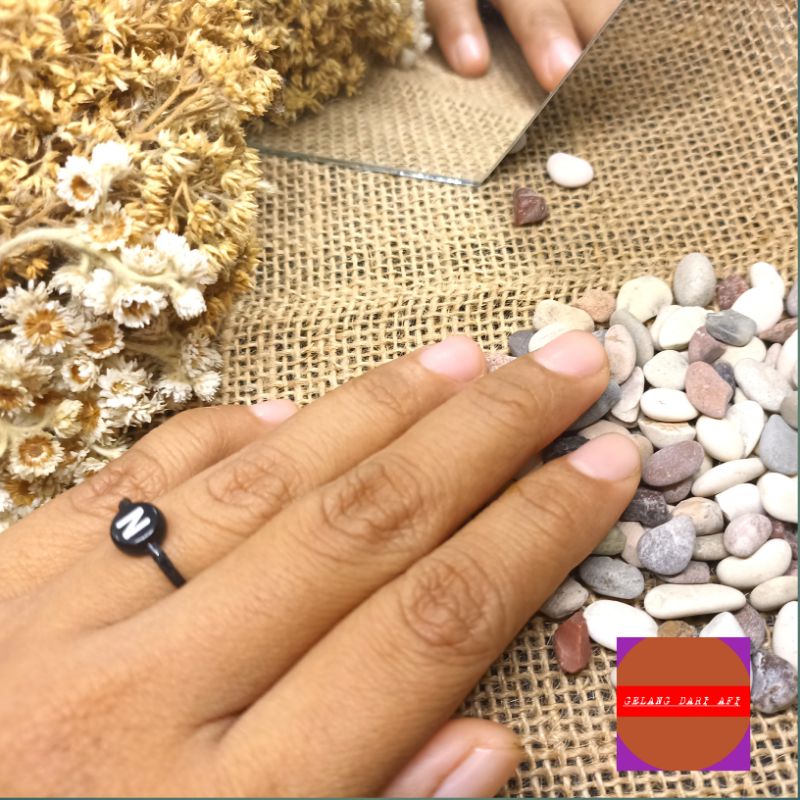 CINCIN INISIAL TALI KOREA CINCIN INISIAL NAMA CINCIN PERSAHABATAN