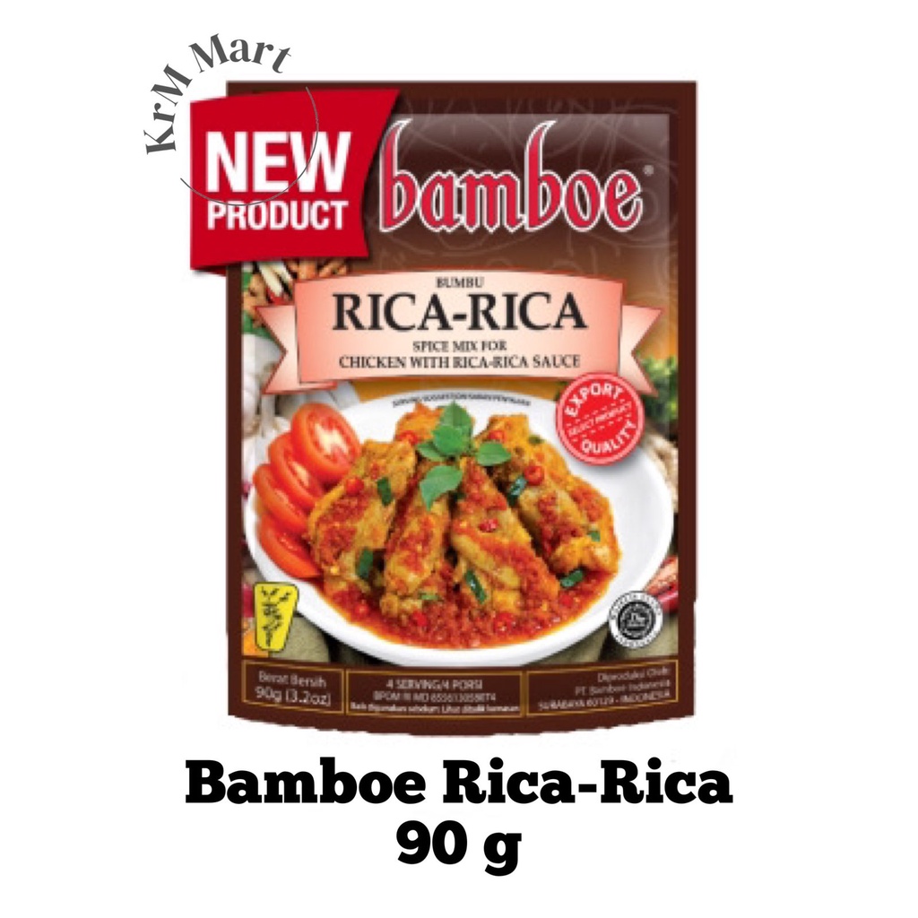 

Bamboe Rica Rica bumbu instan masakan dapur varian nusantara