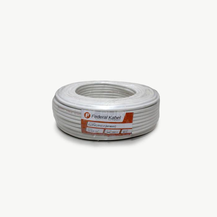 Kabel NYMHY 2X0,5 Federal SNI LMK Harga Per Meter/Eceran