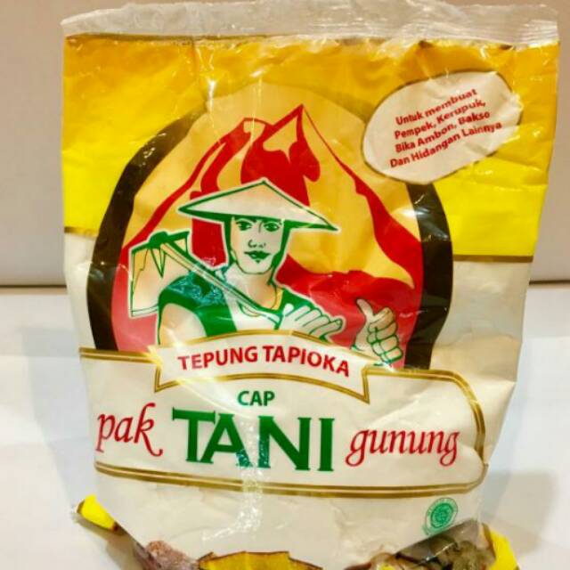 

Sagu tani tepung tapioka /sagu cap pak tani gunung 500gr