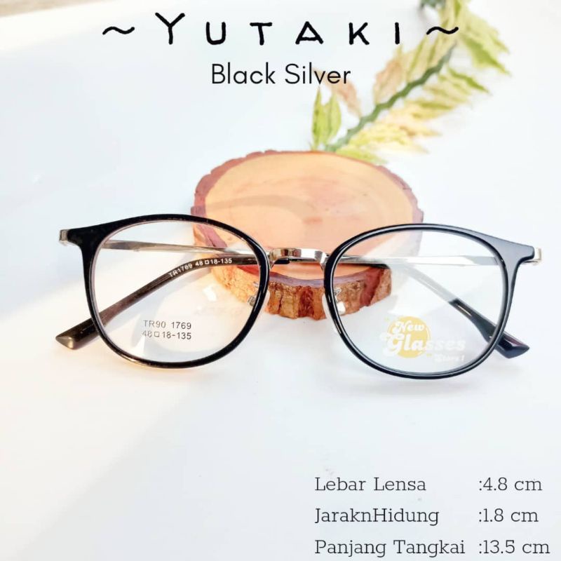 Yutaki-Frame Kacamata Wanita Pria-Kacamata Premium