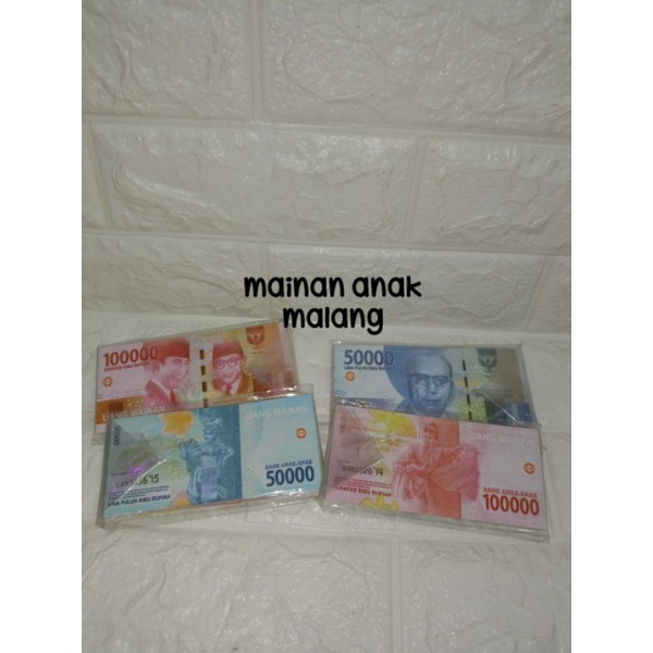 MAINAN ANAK UANG MAINAN/MAINAN UANG-UANGAN/MAINAN UANG PALSU