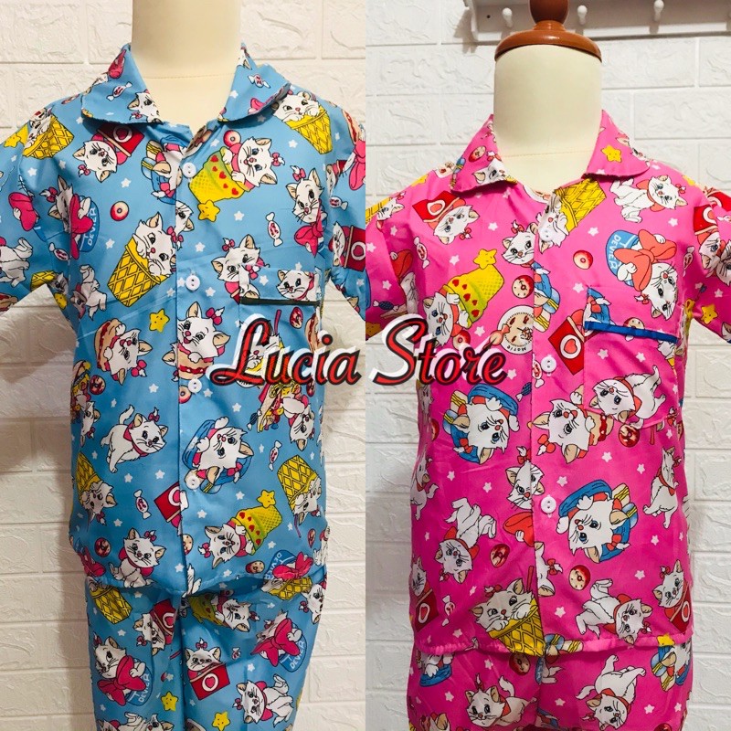 PIYAMA ANAK KARAKTER / BAJU TIDUR ANAK 1-10 TAHUN / LC06