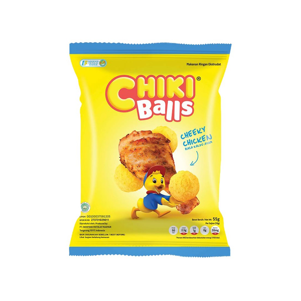 

Chiki Snack Balls Chicken 55g