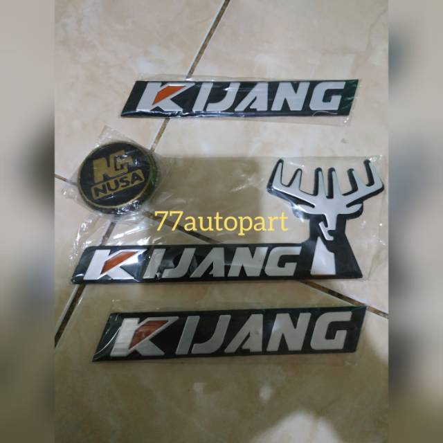 Emblem kijang grand set